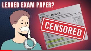 GCSE Examiners May HIDE This LEAKED CHEATSHEET… Must Use This For Top Marks gcse english exam [upl. by Olegna]