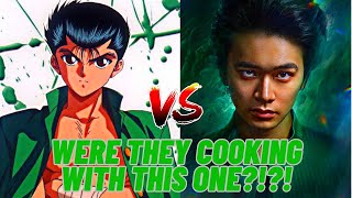 Yu Yu Hakusho  Live Action vs Anime ft Crimsonsage5 [upl. by Ellerahc269]