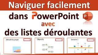 Naviguez facilement dans votre présentation PowerPoint avec une liste déroulante 👍 [upl. by Carmela]