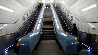 Tyne amp Wear Metro  Central Station  Newcastle  UK  090522 [upl. by Kruger627]