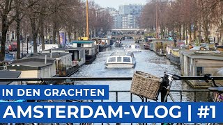 In den Grachten von AMSTERDAM und ein Besuch im ANNE FRANK HAUS  Ep1 [upl. by Galloway]