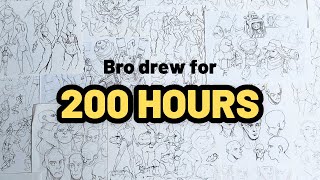 Using Neuroscience to Draw for 10000 Hours  200 hour review [upl. by Ateekan]