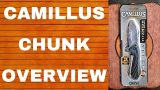 CAMILLUS CHUNK OVERVIEW GOOD BUDGET KNIFE FOR 1799 EVERYDAY CARRY EDC [upl. by Otsuj]