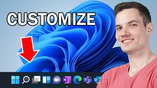 Windows 11 Taskbar Customization Tutorial [upl. by Huppert]