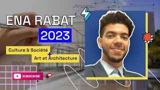 ENA RABAT 2023 📚 Culture amp Société  Art et Architecture 🔥 Correction 100 complète et correcte [upl. by Malinowski]