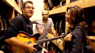 Vince Gill and Amy Grant at Normans Rare Guitars [upl. by Ahsaela404]