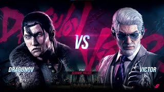 Tekken 8 Preview Match Dragunov vs Victor [upl. by Venuti511]