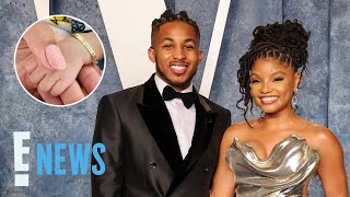 Halle Bailey Announces Birth of Her First Child With Boyfriend DDG  E News [upl. by Culbertson]