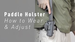 How To Wear The ShapeShift Paddle Holster  Alien Gear Holsters [upl. by Koss]