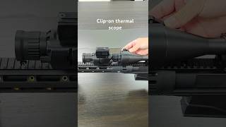 From Day To Night In 3 Seconds  Thermal ClipOn Scope outdoors hunting adventure scope hog [upl. by Ynwat]