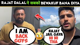 Rajat dalal is back from jail 🐂rajat dalal hit and run caserajat dalal news [upl. by Yelrah]