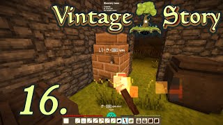 Glass Bloomery  Lets Play Vintage Story 114 Part 16 [upl. by Daley]