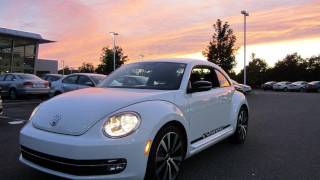 2012 Volkswagen Beetle Turbo Launch Edition Start Up Exhaust and In Depth Tour [upl. by Jemena]