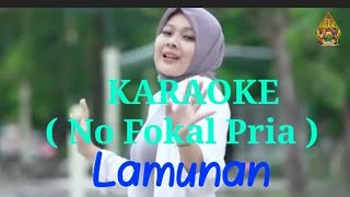 Karaoke No Fokal Pria LAMUNAN Music Van Java [upl. by Ecertal]