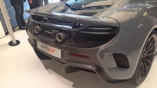 McLaren 675LT engine start up amp rev [upl. by Deena]