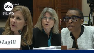 University presidents under pressure after antisemitism testimony on Capitol Hill [upl. by Beilul377]