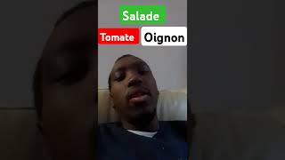 Salade tomate oignon je mange mon kebab [upl. by Melquist638]