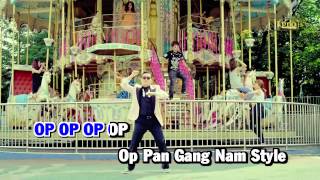 GANGNAM STYLE PSY KARAOKE FULL BEAT [upl. by Alyce]