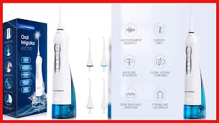 Hangsun Water Flosser Professional Cordless Rechargeable Dental Oral Irrigator Water Jet for Teeth [upl. by Barnaba]