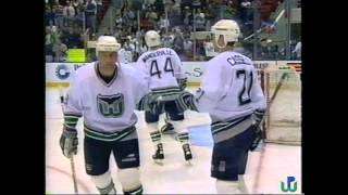 Hartford Whalers Final Game  Entire Game [upl. by Eintrok]