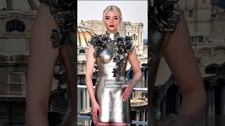 Anya Taylor😍✨ Joy slayed the Met Gala🎀 theme but in Mexico City metgala fashion [upl. by Phi598]