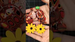 DIY Aretes de Arcilla polimérica con retrocane [upl. by Annailuj]