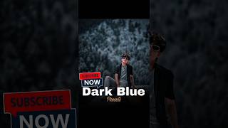 Convert Photo into HDR Stunning Dark Blue Color Editing Transformation 2024 [upl. by Eimmot79]