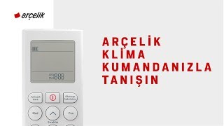 Arçelik Klima Kumandanızla Tanışın [upl. by Egwin]