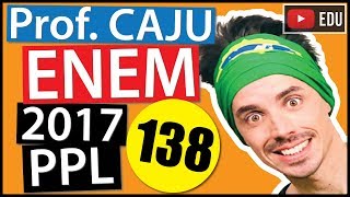 ENEM 2017 PPL 138 ðŸ“’ ESCALA Numa tarefa escolar um aluno precisava fazer a planta baixa de sua [upl. by Albemarle]