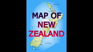 MAP OF NEW ZEALAND [upl. by Llednohs]