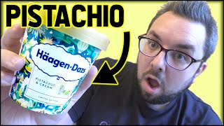 HäagenDazs Pistachio amp Cream Review [upl. by Yllop]