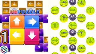 UnPuzzle Block Puzzle Tap Away Gameplay Part 1 All Levels 1 to 100 Android iOS  Filga [upl. by Aden]