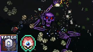 Skeletron  Masochist Mode  Terraria Fargos Souls Mod [upl. by Eada]