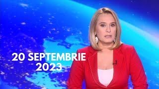 Știrile PRO TV  20 septembrie 2023 [upl. by Ennirac417]