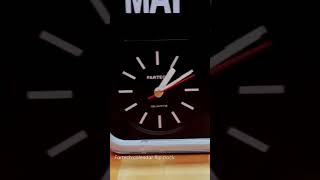 Fartech Flip Clock with Calendar Close Look [upl. by Lettig]