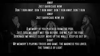 Editors  Barricades lyric video [upl. by Meihar]