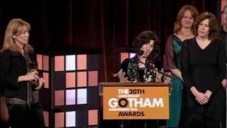 Winters Bone wins the 2010 Gotham Award for Best Feature [upl. by Esined158]