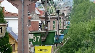 Mit der Materialseilbahn von HeidelbergCement von Nußloch nach Leimen Final [upl. by Seditsira]