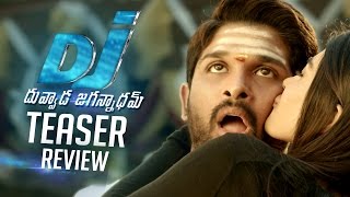 Dj Duvvada Jagannadham Teaser  Review  Allu Arjun  Pooja Hegde  TFPC [upl. by Ailedroc112]