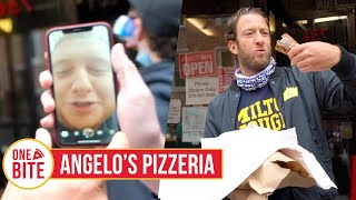 Barstool Cheesesteak Review  Angelos Pizzeria Philadelphia PA [upl. by Thorr993]