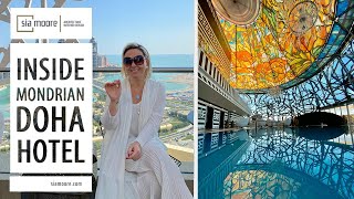 Inside Mondrian Doha Hotel’s FitOut Story Part 2  Sia Moore [upl. by Ebbarta]