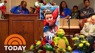 ‘The Worst Pain I’ve Ever Felt’ Hundreds Mourn Jacob Hall At Superhero Funeral  TODAY [upl. by Troth]