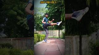 Muay Thai Low Kick 🥋🔥 tutorial taekwondo karate motivation fitness training speed shorts [upl. by Leinehtan332]