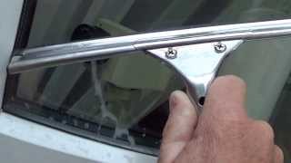 How To Use a Squeegee  Window cleaning tips [upl. by Alya471]