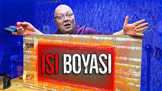 ISI BOYASI GERÃ‡EKTEN ISITIYOR MU  DUVARLARI ISITICIYA Ã‡EVÄ°REN BOYAYI TEST ETTÄ°M [upl. by Shaver]