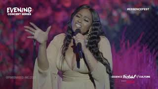 Jazmine Sullivan  Essence Festival 2021 [upl. by Gaylor]