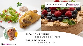 Tarta MOKA y PICANTONES rellenos 🍗 🎂 ¡Fácil y delicioso 👨🏻‍🍳 Cocina Abierta de Karlos Arguiñano [upl. by Adoh146]