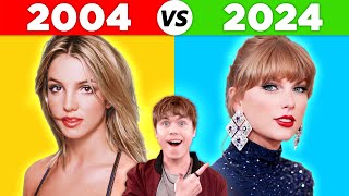 Popular Songs in 2004 vs 2024  Which Year Wins [upl. by Meriel]