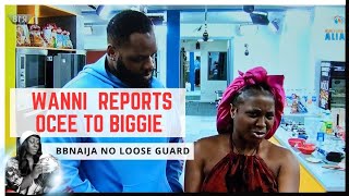 OCEES SHOCKING BEHAVIOUR TOWARDS WANNI  BBNAIJA NO LOOSE GUARD  BBNAIJA SEASON 9  GLORY ELIJAH [upl. by Anatnom]