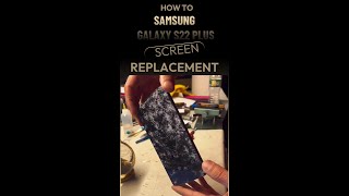 Samsung Galaxy S22 Plus Screen Replacement  Full Display DIY [upl. by Wilscam201]